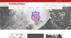 Desktop Screenshot of niagaradistrictaausports.org